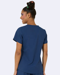 Zavaté Women's 1169 1-Pocket Elevate Tuck-In Top Navy
