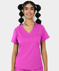 Zavate Women's 1169 1-Pocket Elevate Tuck-In Top Orchid