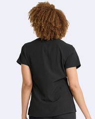 Zavate Ava Therese Cheetah Jacquard LYNX Women's 2-Pocket STRETCH Dolman Sleeve Scrub Top (Copy)