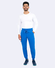 Zavate Men’s Studio Free-Flex Jogger Scrub Pant 3093 Royal Blue