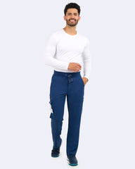 Zavate Studio Men's Activator Straight Leg Scrub Pants 3099 Navy