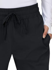 Koi Basics Gemma Women's 5-Pocket Stretch Jogger Black
