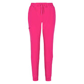 Natural Uniforms Women's 4 Pocket Ultra Cool Stretch Jogger Pants Hot Pink