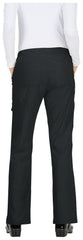 Koi Basics Holly Women's 8-Pocket Stretch Cargo Scrub Pants Black