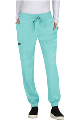 Koi Basics Gemma Women's 5-Pocket Stretch Jogger Mint