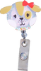 Outside the Box Glitter Puppy Dog Acrylic ID Badge Holder