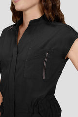 Solis x Koi Anja Women's 11-Pocket Zip Front Women's Dolman Sleeve Scrub Jumpsuit