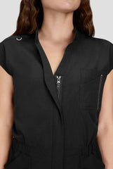 Solis x Koi Anja Women's 11-Pocket Zip Front Women's Dolman Sleeve Scrub Jumpsuit
