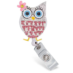 Outside the Box Sparkle & Shine Owl ID Badge Holder