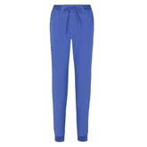 Natural Uniforms Women's 4 Pocket Ultra Cool Stretch Jogger Pants Ceil Blue