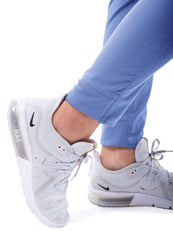 Adar Pro Women's Ultimate 4 Pocket Yoga Jogger Pant Ceil Blue