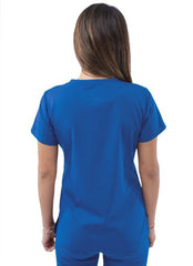 Adar Pro Women’s Sweetheart V-neck Scrub Top Royal Blue