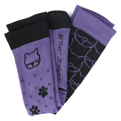 Betsey Johnson 2-pack Betsey Kitty Compression Socks