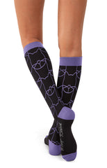 Betsey Johnson 2-pack Betsey Kitty Compression Socks