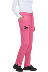 Koi Cureology Atria Women's 7-Pocket Scrub Pant Carnation Pink