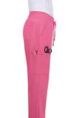 Koi Cureology Atria Women's 7-Pocket Scrub Pant Carnation Pink