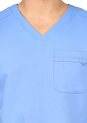 Zavate Men’s 1 Pocket Trailblazer Scrub Top 1197 Ceil Blue