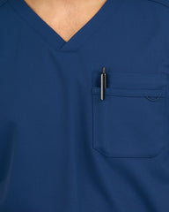 Zavate Men’s 1 Pocket Trailblazer Scrub Top 1197 Navy