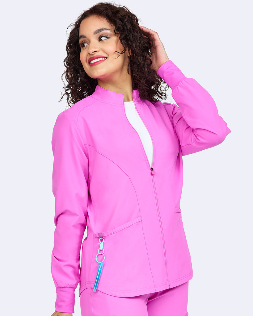 Zavate Studio 2056 Comfort Warm Up Jacket – Purple Nirvana Scrubs