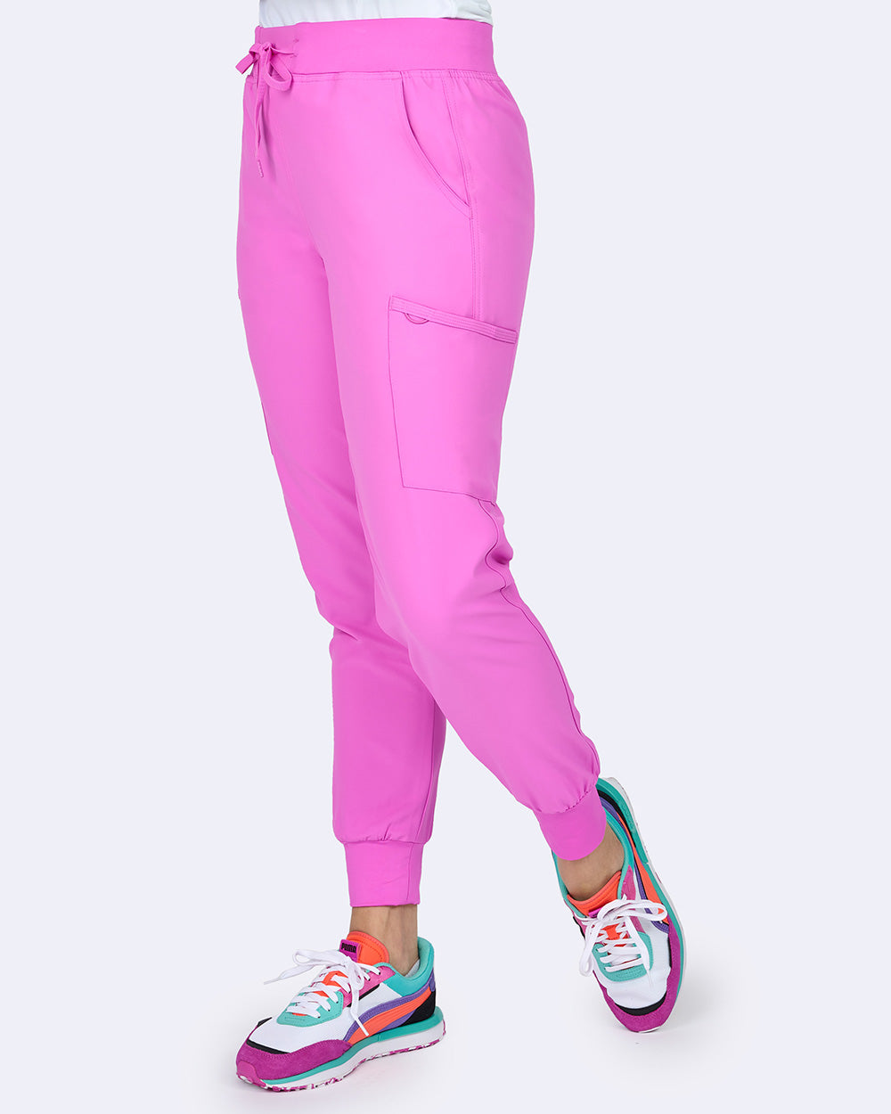 Zavaté 3060 5 pocket STRECTH Refined Jogger Pant Orchid