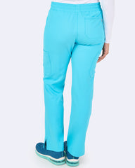 Zavaté 3063 5 pocket STRECTH Energy Straight Leg Pant Turquoise