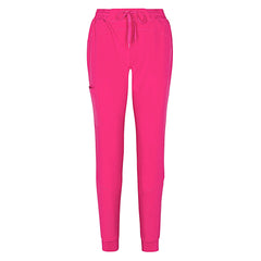 Natural Uniforms Women's 4 Pocket Ultra Cool Stretch Jogger Pants Hot Pink