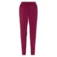 Natural Uniforms Women's 4 Pocket Ultra Cool Stretch Jogger Pants Burgundy