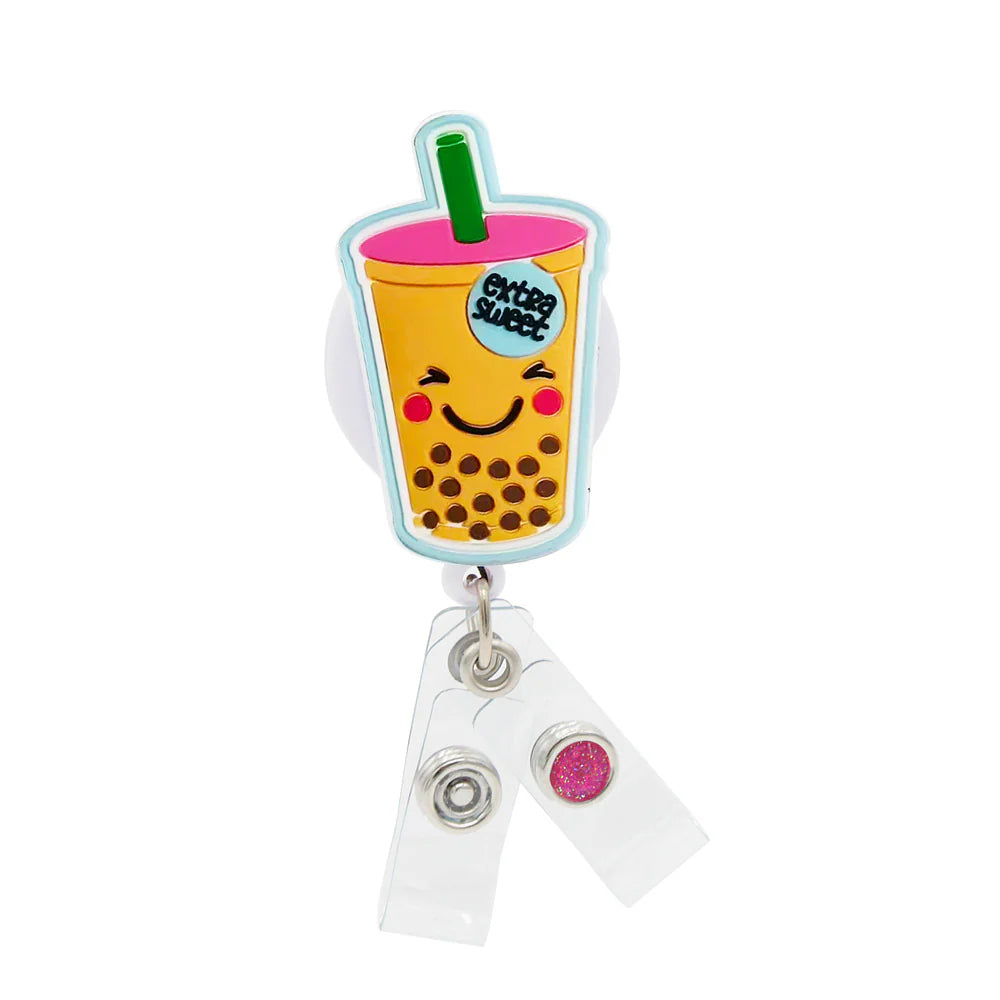 Outside the Box Jellies Boba ID Badge Holder