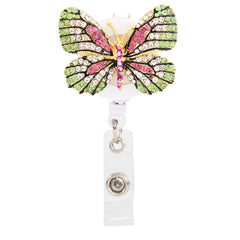 Outside the Box Sparkle & Shine Butterfly ID Badge Holder