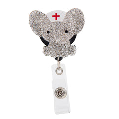 Outside the Box Sparkle & Shine Nurse Elephant ID Badge Holder