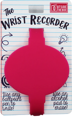The Reusable Silicone Wrist Recorder Hot Pink