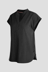 Zavate Ava Therese Cheetah Jacquard Piper Women's 2-Pocket STRETCH Dolman Sleeve Scrub Top