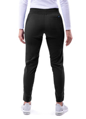 Adar Pro Women's Ultimate 4 Pocket Yoga Jogger Pant Black