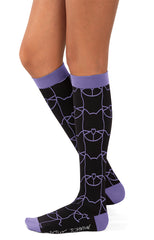 Betsey Johnson 2-pack Betsey Kitty Compression Socks