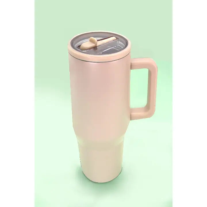 40oz Spill Free Stainless Steel Vacuum Tumbler